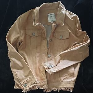 Tan Leather Jacket for Women